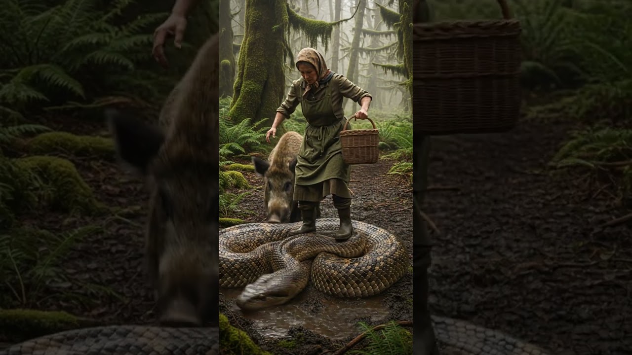 Boar Guarding a Mystery Snake, Shocking Truth Revealed Watch Now 