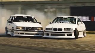 Drifting my VOLVO 940 on Ultrace | Custom Bodykit