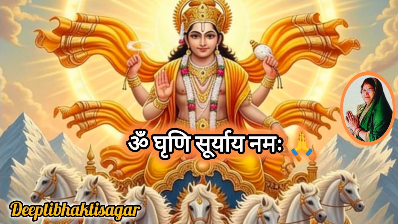🌞 सूर्य भगवान का शक्तिशाली नाम जाप | जीवन में प्रकाश ही प्रकाश 💥ॐ सूर्याय नमः 🙏🙏