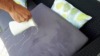 TUTO] 💦Comment IMPERMÉABILISER💦un tissu de housse de COUSSIN