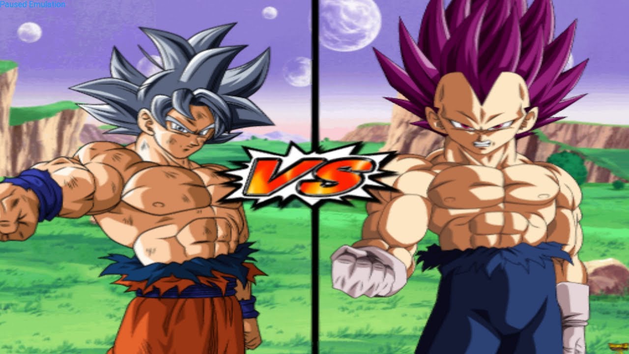 [Dual TAS] DBZ BT3 Mod: Goku UI Vs. Vegeta UE 3 Rounds (Enhanced Red Potara)