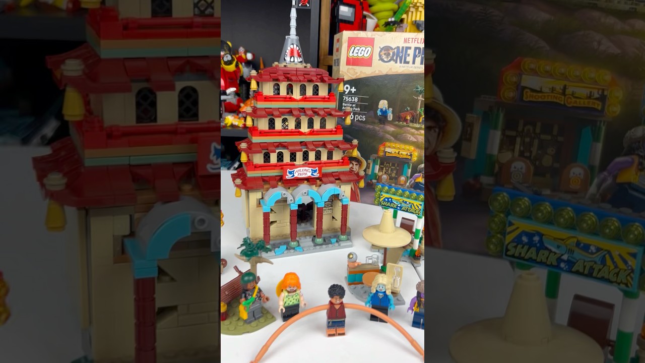 LEGO one piece set 75638 review, Battle at Arlong Park #LEGO