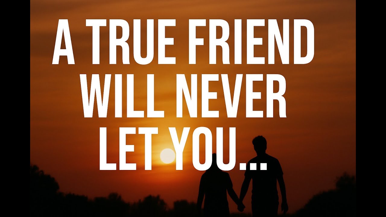 A True Friend Will Never Let You… | Friendship Quotes (Friendship)