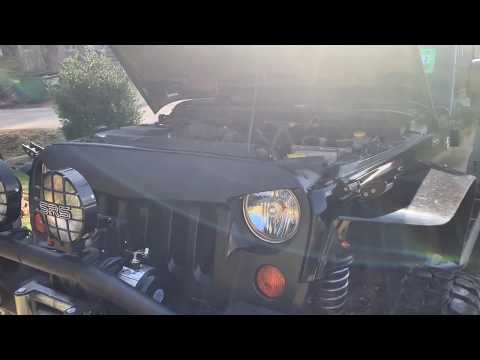 Cooling fan not working fixed wiring bypass Jeep Wrangler