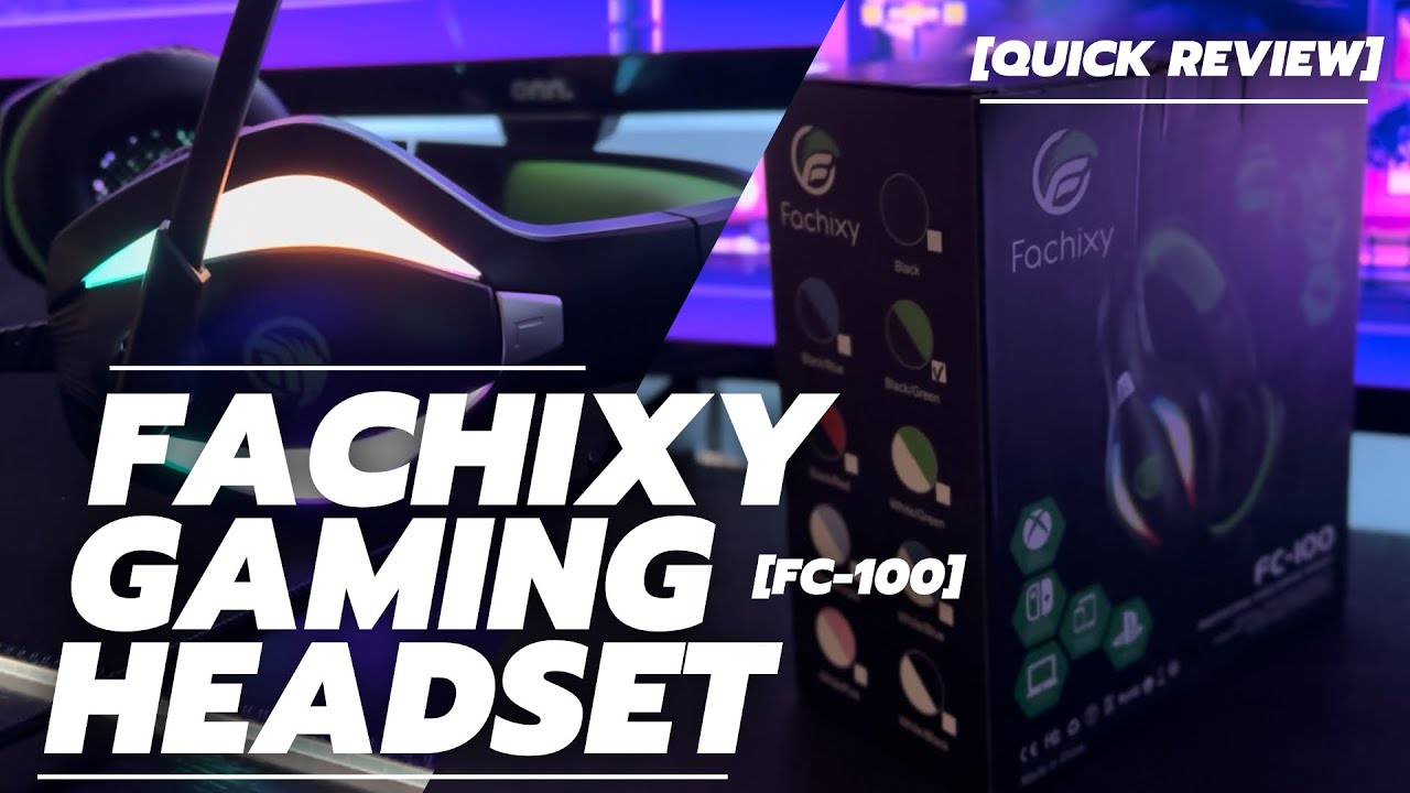 Fachixy Gaming Headset (FC-100) Review