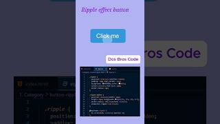 Famous HTML button with ripple effect Profile