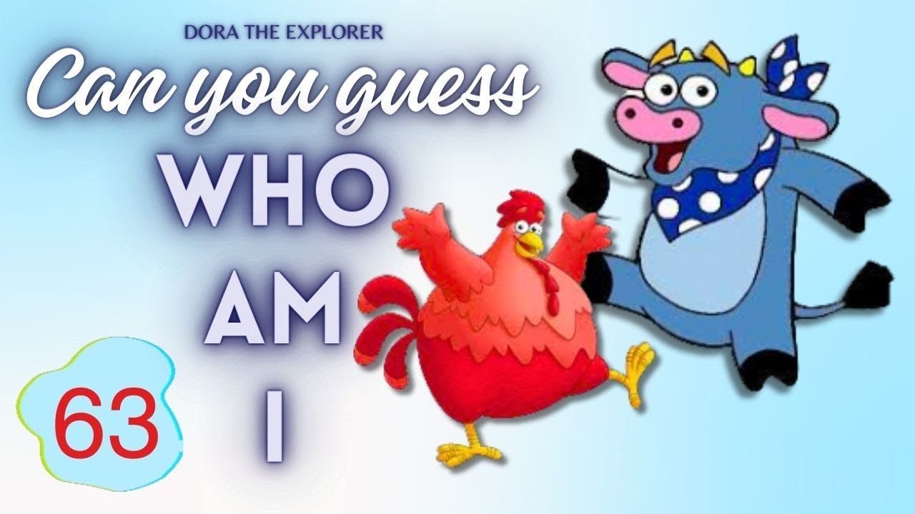 63 Dora the Explorer | Can You Guess these Cartoon Characters? | Quiz ...