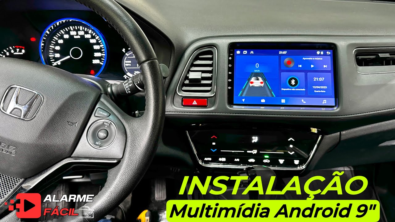 Instalação Multimídia no Honda HRV 2018 ✅