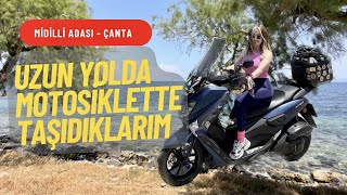 Download Lagu Uzun tatillerde motosiklette ne taşıyorum?  Midilli Adası'nda benimle hazırlan! MP3