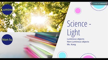 Science: Luminous and Non Luminous