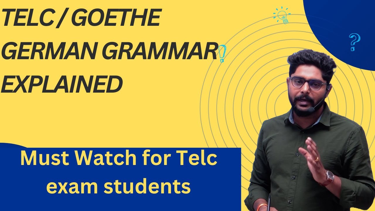 B1 German Grammar | German Grammar - YouTube