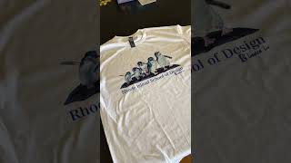 Defeating boring college merch one step at a time #art #college #design