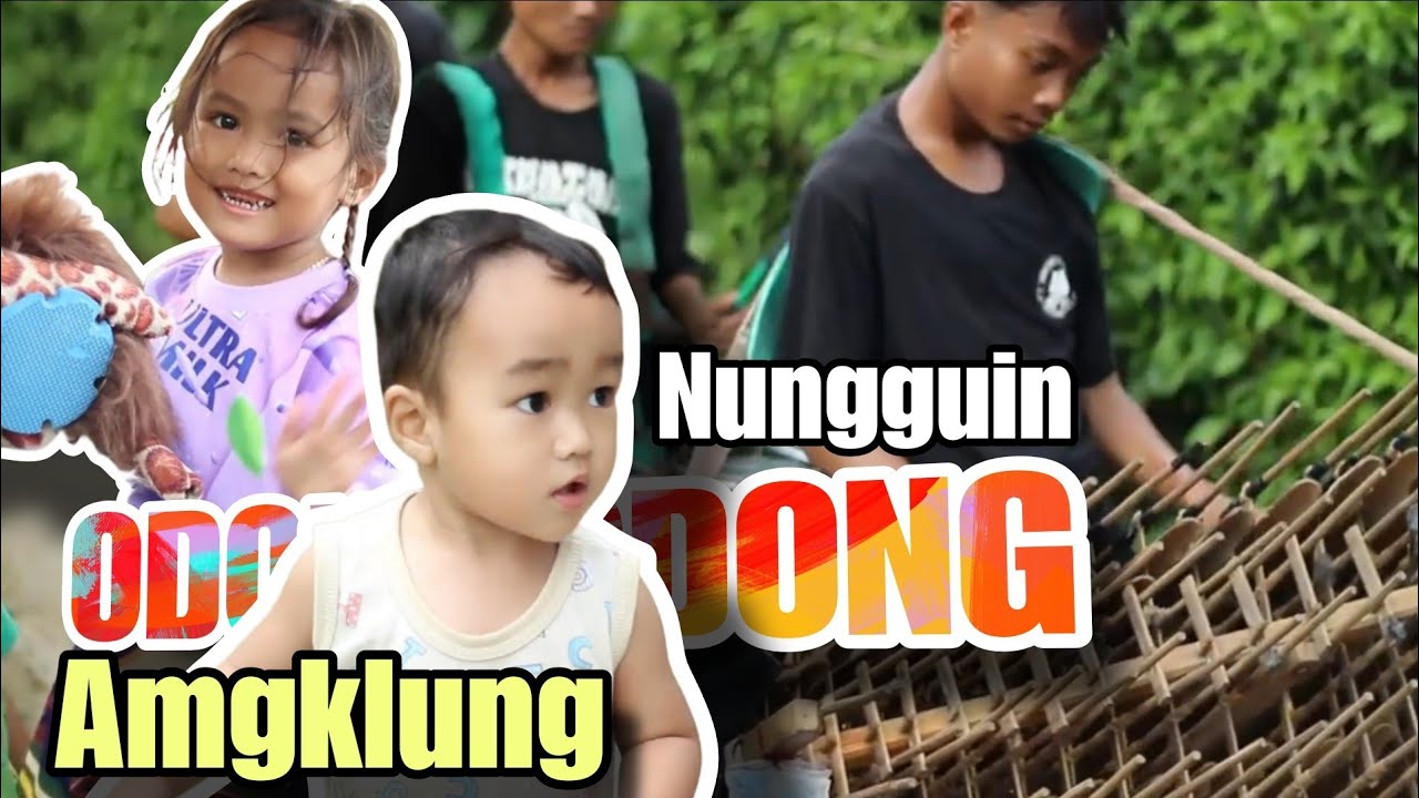 Nunggu Odong Odong Malah Yang Datang Angklung - AYRA NAUFAL JADI SENANG