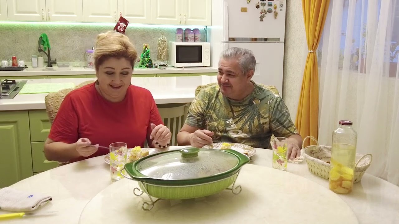 На дачной кухне у равшана