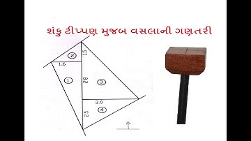 @Shanku tippan calculation#શંકુ ટિપ્પણના વસલાની ગણતરી#ખેતરનું ટિપ્પણ#જમીનના માપમાં ગડબડ? 
