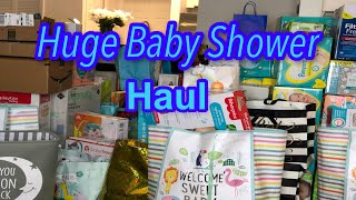 Huge Baby Shower Haul | Baby Boy