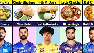 Famous IPL Cricketers And Their Favorite Foods