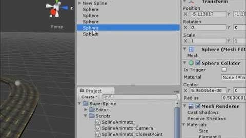 SuperSplines: Creating a road in the Unity 3D Editor