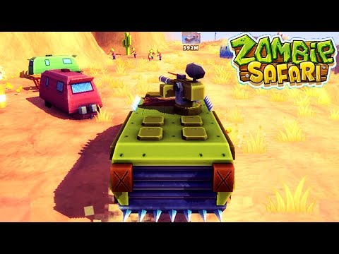 Видео: БРОНЕВИК ПРОТИВ ЗОМБИ zombie safari #7 ВИДЕО про машины гонки прохождение VIDEOS games