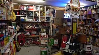Memorabilia Display at SEVEN82MOTORS Classics, Lowriders and Muscle Cars