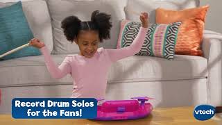 Kidi Star Drum Pad (Pink) | Demo Video | VTech® screenshot 2