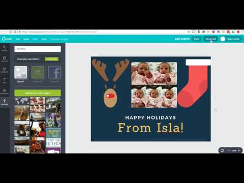 How to Create a Greeting Card on Canva