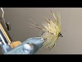 Tying the green mayfly 1