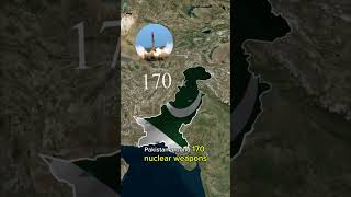 9 Countries With The Most Nuclear Weapons ☢️ (Ranked) #darktheory #russia #usa #china #shortsfatcs