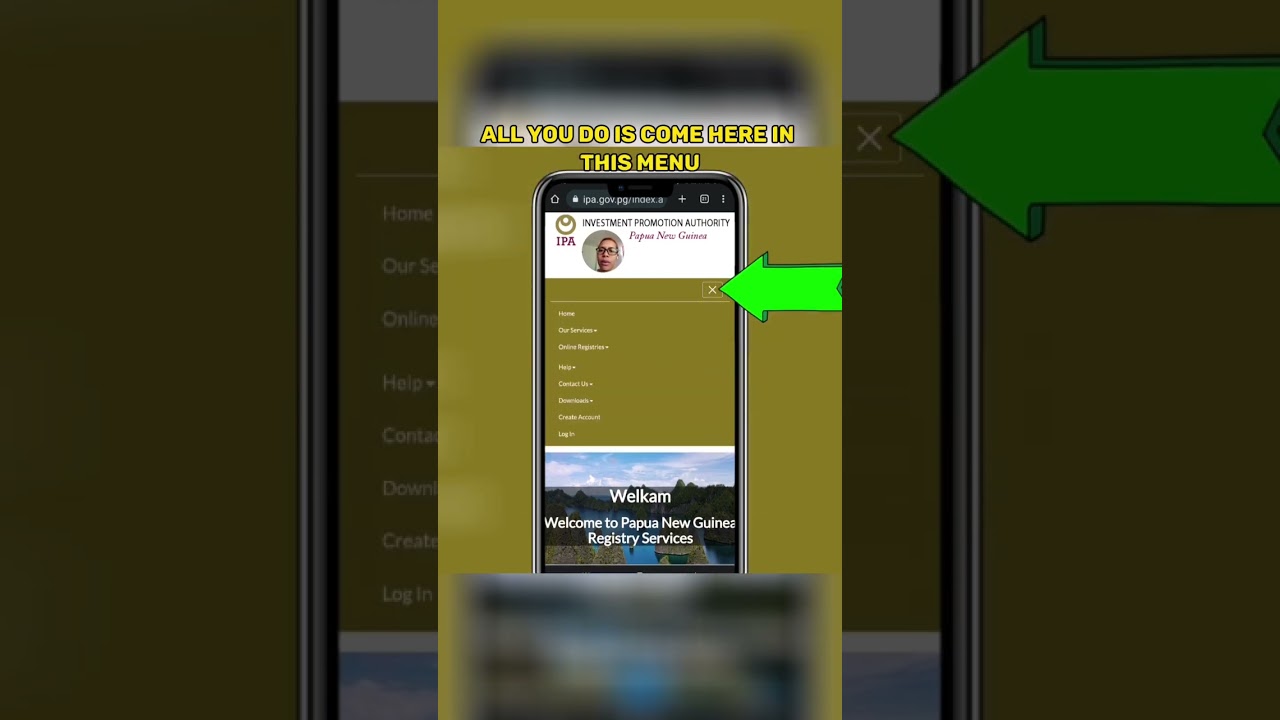 Where to Create your Account in the NEW IPA Online Registry System 