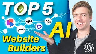 top 5 best ai website builders | ai generated websites in a few clicks!