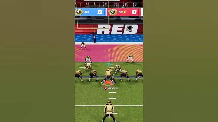 Juke into the endzone