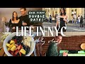 Vlog our first double date diamond district tour book club springtime in the city  more