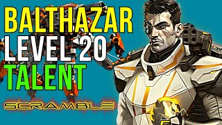 War Commander: Balthezer Level 20 Talent Scramble.