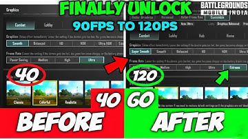 Finally FPS Upgrade 40 To 60 | Super Smooth Option Showing Trick | Super Smooth Graphics | BGMI