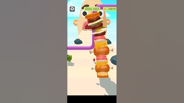 Sandwich Runner🥪🍎❤️‍🔥New Update Level 1023  #sandwichrunner #gaming #shorts #viralgameplay