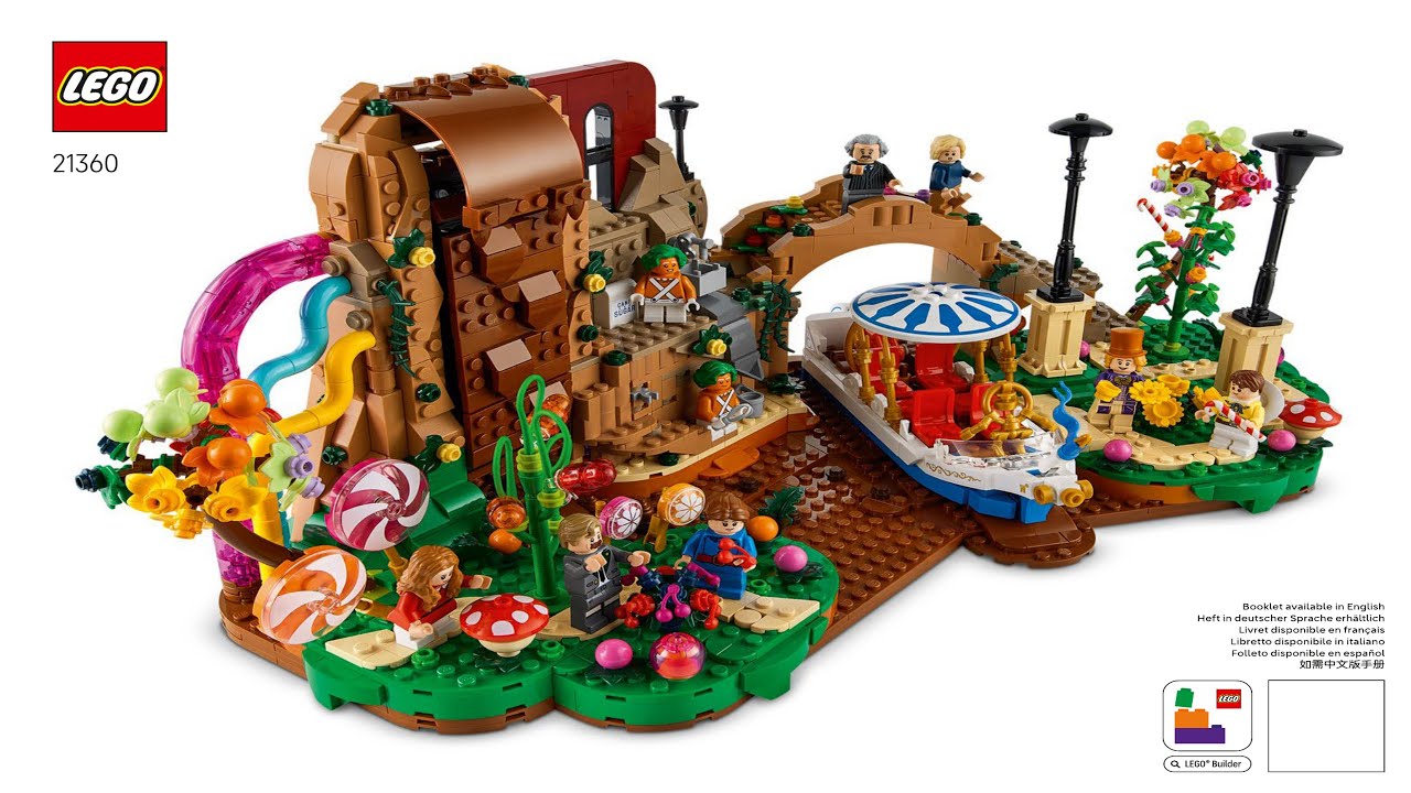 Ideas - Willy Wonka & the Chocolate Factory LEGO instructions