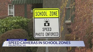 Arlington County adds more school zone speed cameras