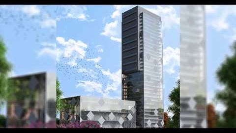 Tower modelling and rendering timelapse. Archicad, 3ds max and VRAY