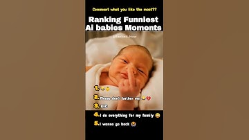 Ranking Funniest AI Babies Moments 😂👶 #ranked #ranking #ai #baby #babyshorts #funny #funnyshorts
