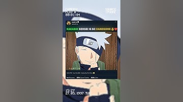 KAKASHI HATAKE 🥵 FACE REVEAL 🤯