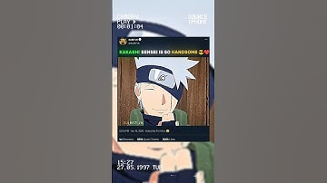 KAKASHI HATAKE 🥵 FACE REVEAL 🤯