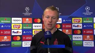 Simon Kjær Speaks 4 Languages After Champions League Match
