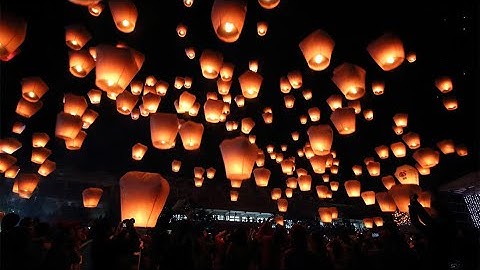 A night of Lanterns - 14 bit 3K Raw film