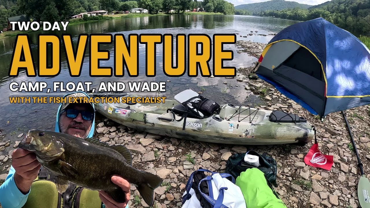 Fishing for Smallmouth Bass | Floating & Wading in the Allegheny River