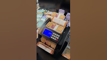 ASMR Cash Counting ₹200 Indian Rupees #asmrshortvideo #money #cashflix #countingdevice #cash