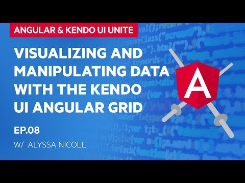 Visualizing and Manipulating Data with the Kendo UI Grid
