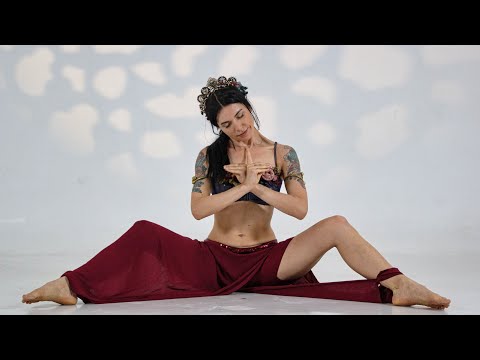 “Stone flower” by Tiana Frolkina | Tribal Fusion | Dragonfly Tribe