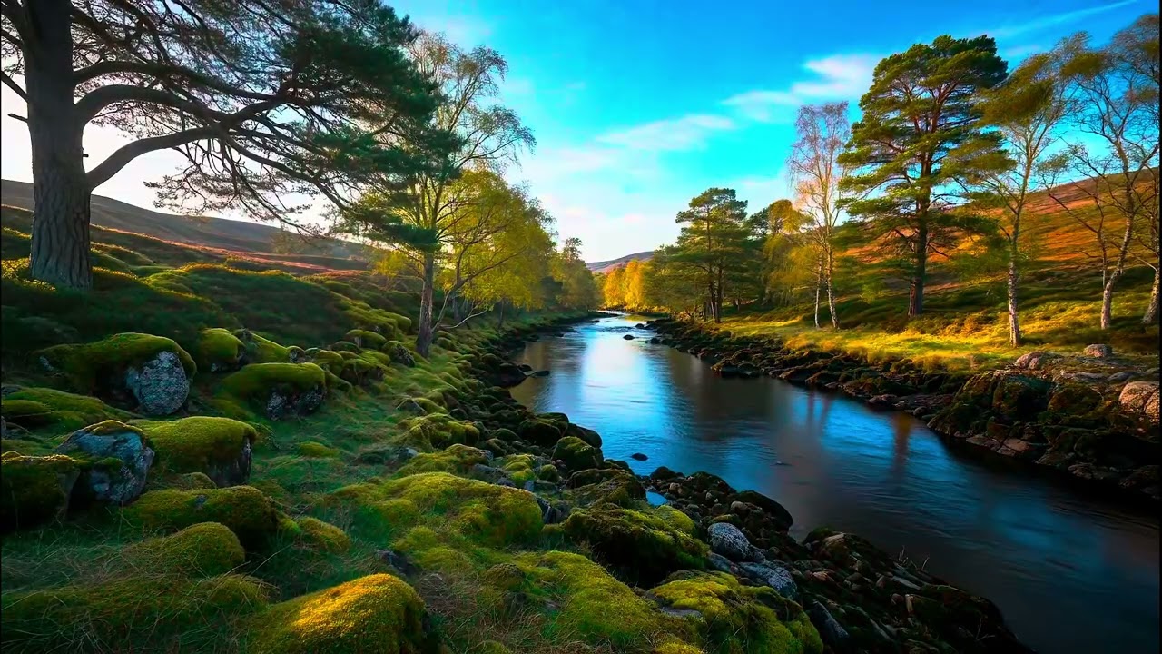 Forest River Sound for Deep Sleep | Natural Flow for Healing and Mental Wellness