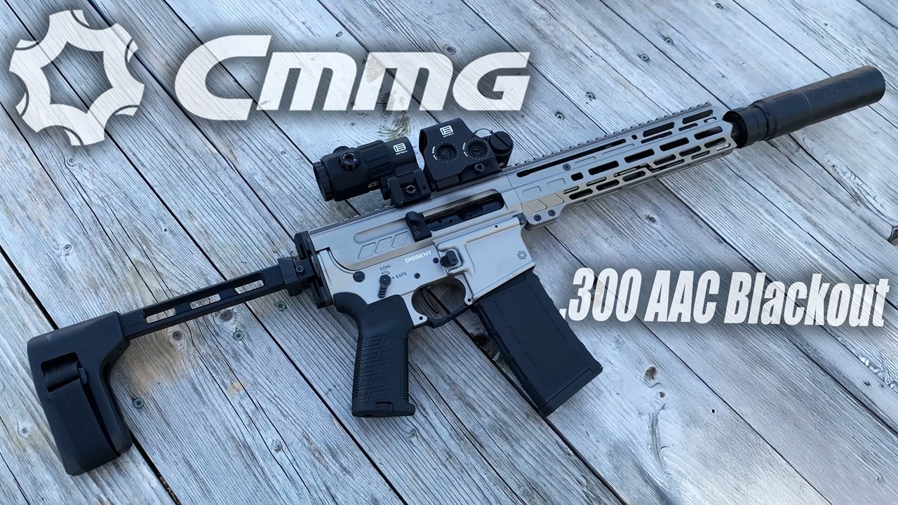 CMMG DISSENT Mk4 on The Range - YouTube