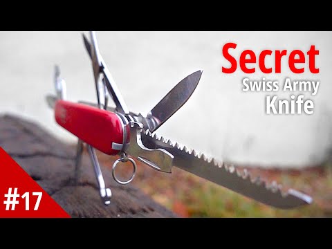 Swiss Army Pocket Knife  tips and tricks, tutorial, not only bushcraft - Victorinox